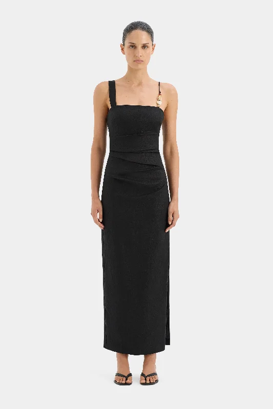 Antonia Beaded Midi Dress Trendy Bodycon Midi Dress