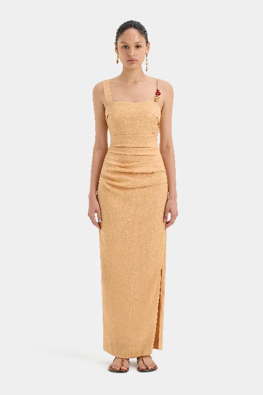 Antonia Beaded Midi Dress Comfortable Floral Print Midi Dress