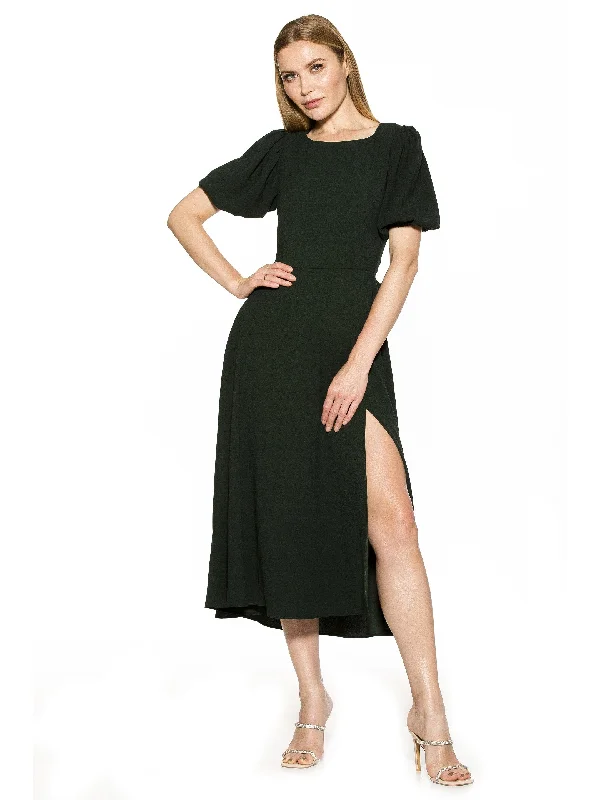 Blaire Midi Dress Fashionable Skater Midi Dress