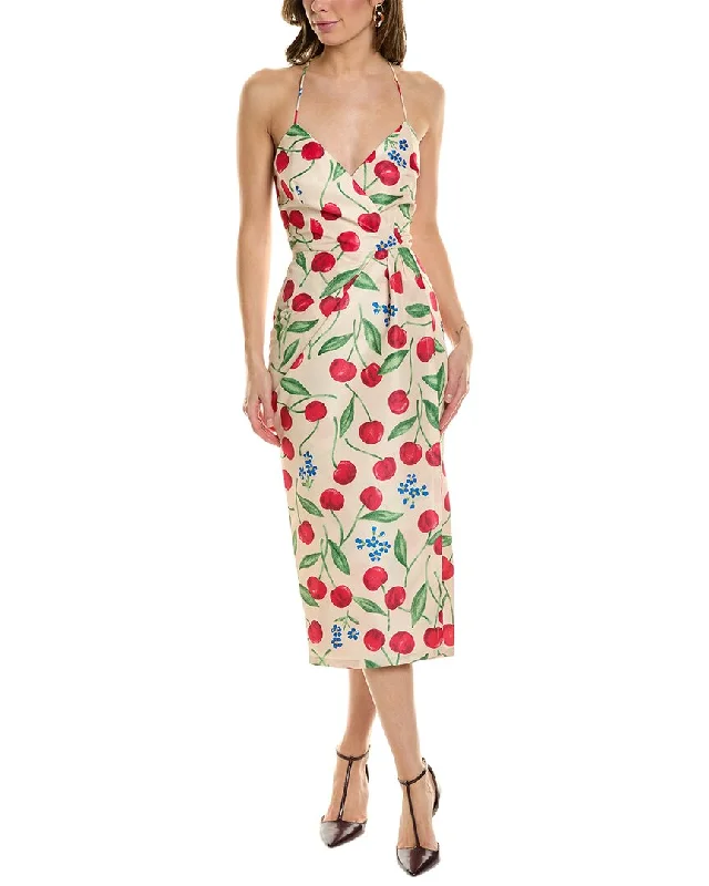 Carolina Herrera Midi Dress Comfortable Stretch Midi Dress