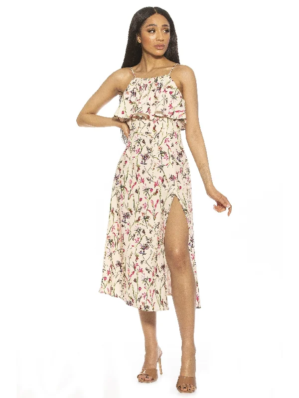 Hailee Midi Dress Fashionable Casual Midi Dress