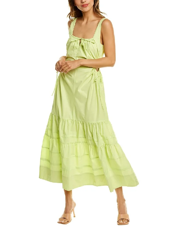 Nicholas Betty Midi Dress Stylish Wraparound Midi Dress