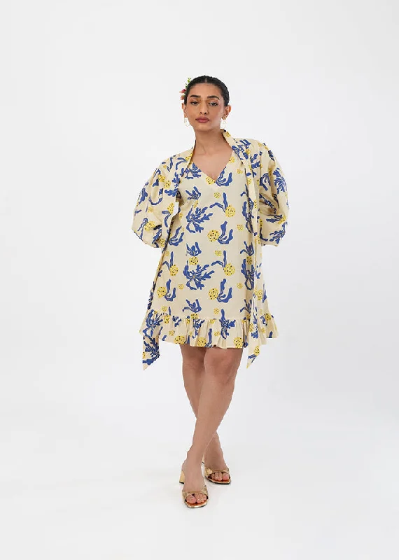 Ariel Mini Dress Fashionable Denim Mini Dress