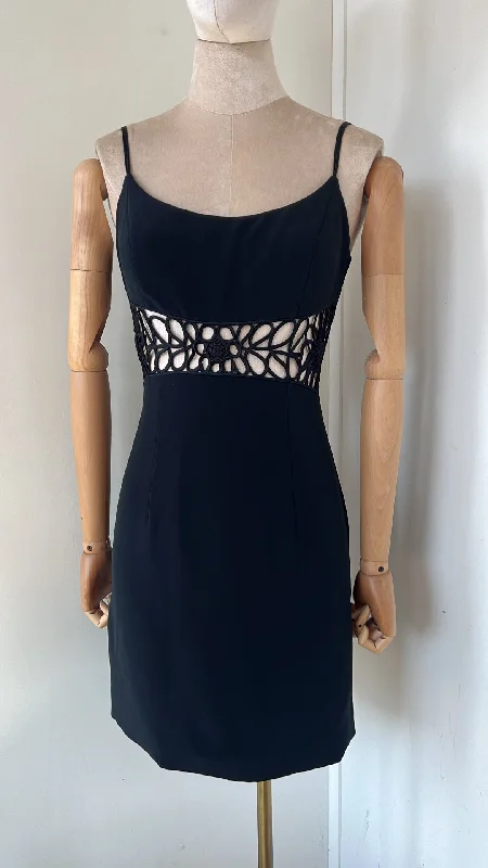 Cut out Mini Dress Trendy Lace Mini Dress