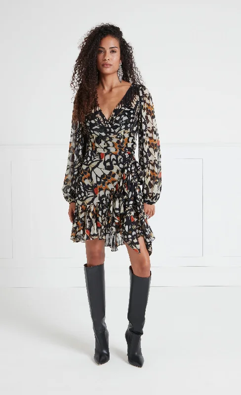 Emperor Mini Dress - Black Comfortable Bodycon Mini Dress