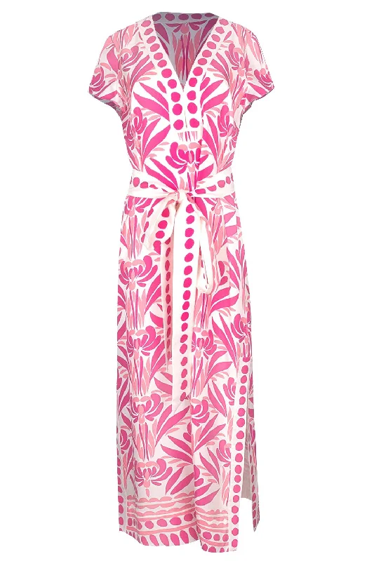 Isola Maxi Dress Elegant Maxi Dress with Drapes
