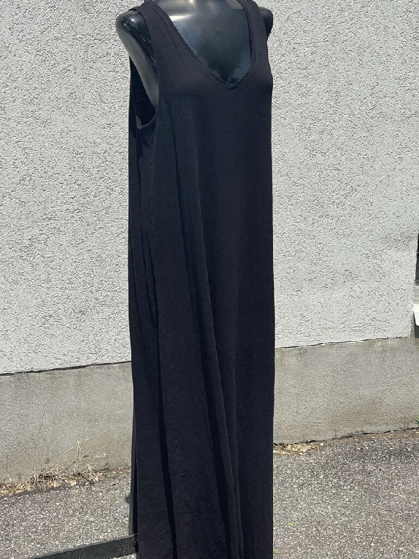 H&M Maxi Dress L Comfortable Ruffle Maxi Dress