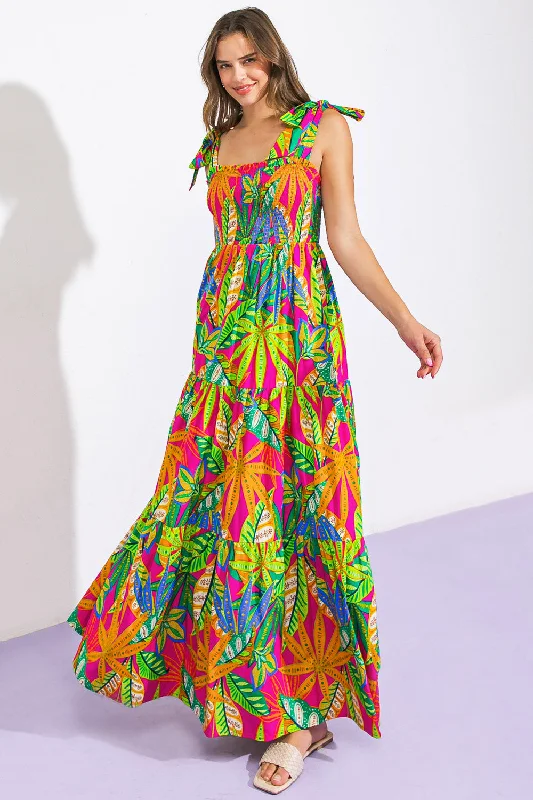 LOVE AT FIRST SIGHT POPLIN MAXI DRESS Comfortable Maxi Dress with Slits