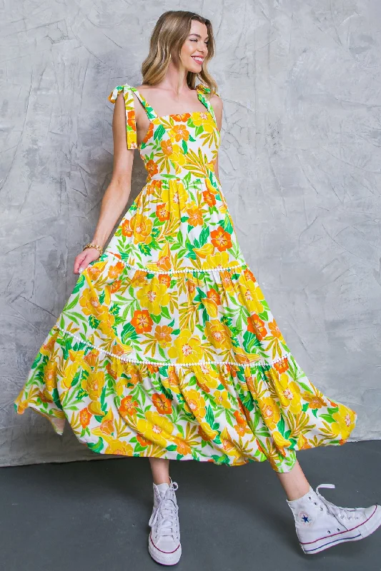 THE PORTOBAY MAXI DRESS Fashionable High-Low Maxi Dress