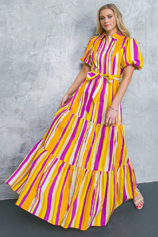 SOIREE SWEETNESS POPLIN MAXI DRESS Classic Strapless Maxi Dress