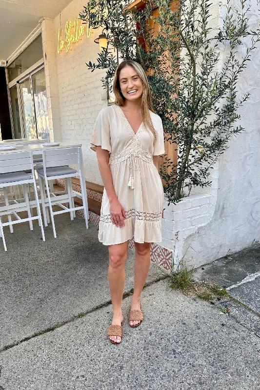 Island Dream Mini Dress Cozy A-Line Mini Dress