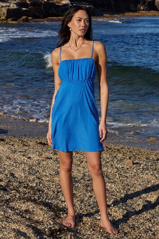 Skye Mini Dress Stylish Ruffle Mini Dress