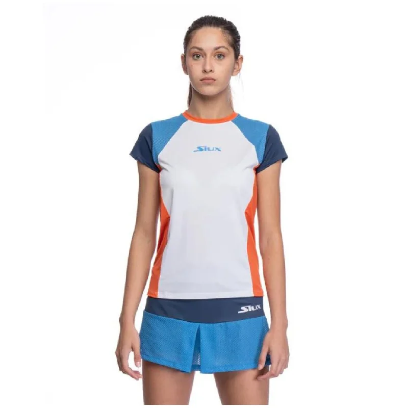 Block T-Shirt Ribbed Striped Patterned