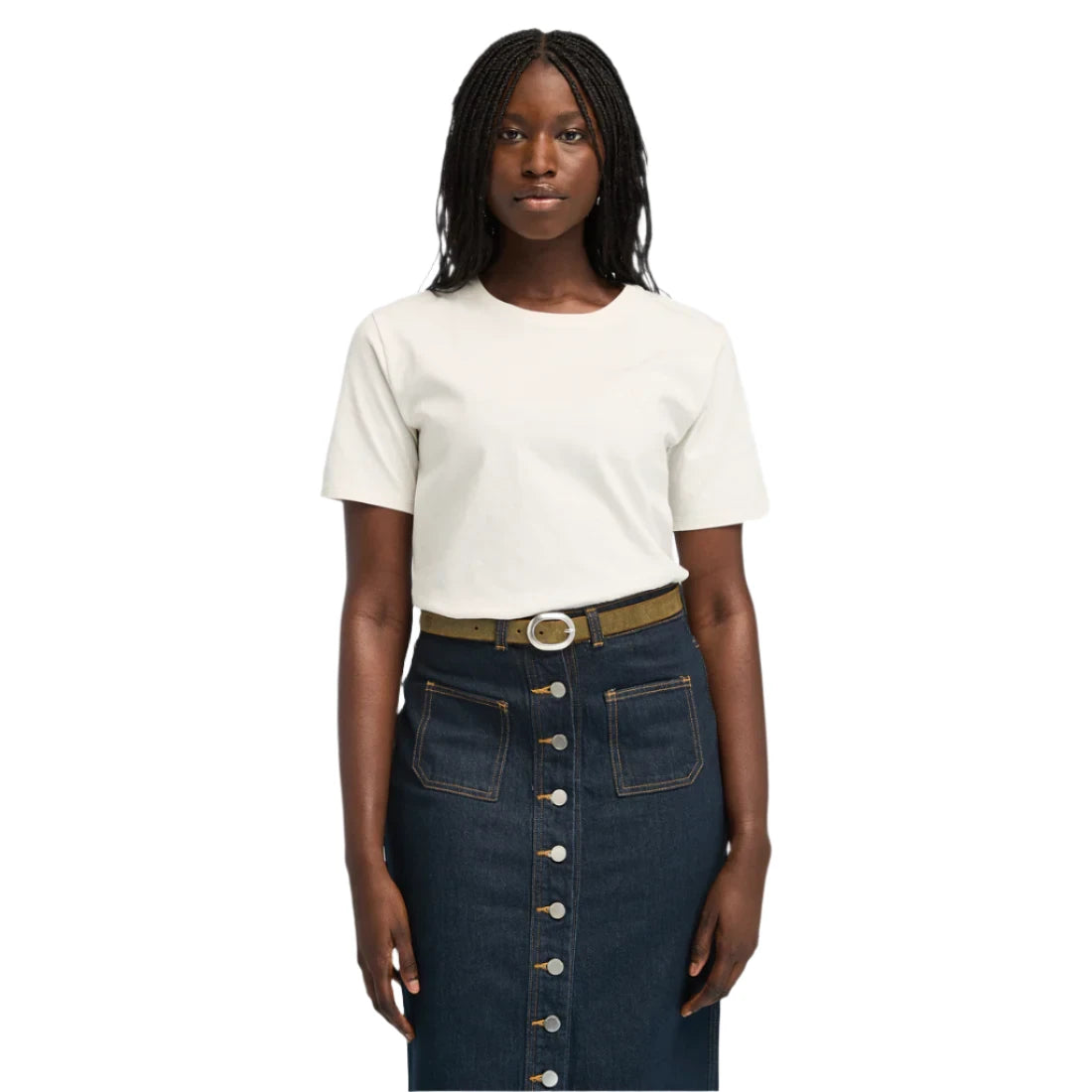 Dunstan T-Shirt Mesh Canvas Denim
