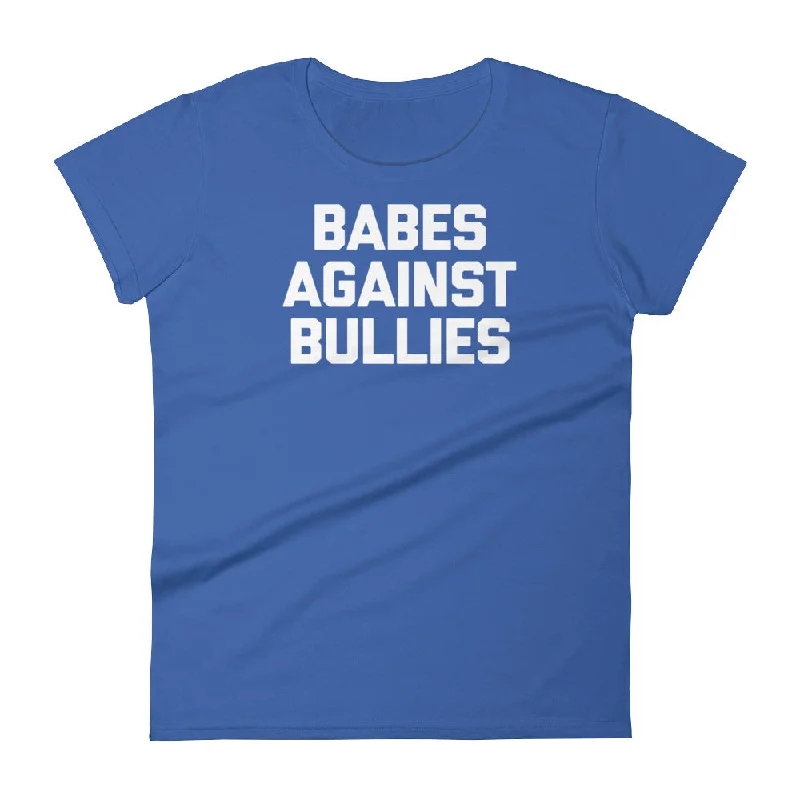 Babes Against Bullies T-Shirt (Womens) Seamless Knitted Crochet