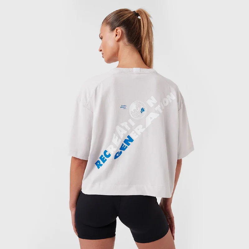 REC GEN - Float GBL Crop Tee Frost Collared Crew Neck Turtle Neck
