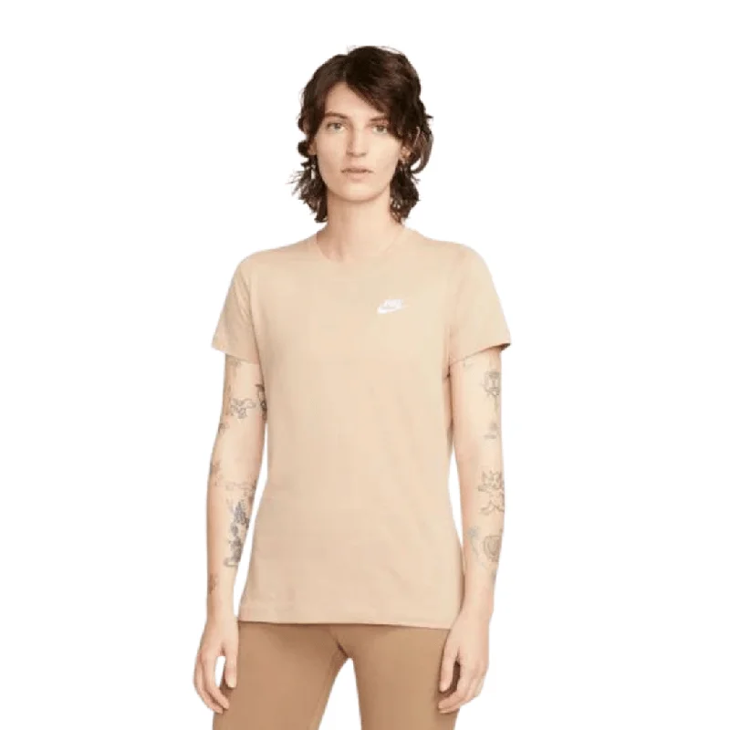 Sportswear Club T-shirt Collared T-Shirt Boat Neck A-Line