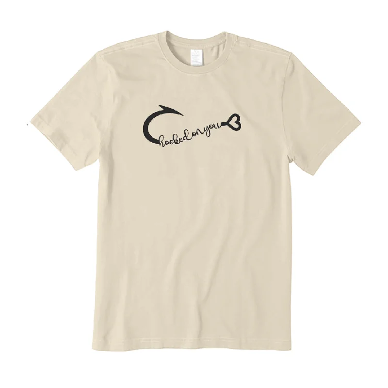 Hooked On You T-Shirt Spandex Blend Rayon Blend Denim Blend