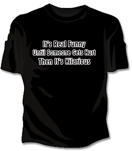 It's Real Funny Girls T-Shirt Casual Formal Business