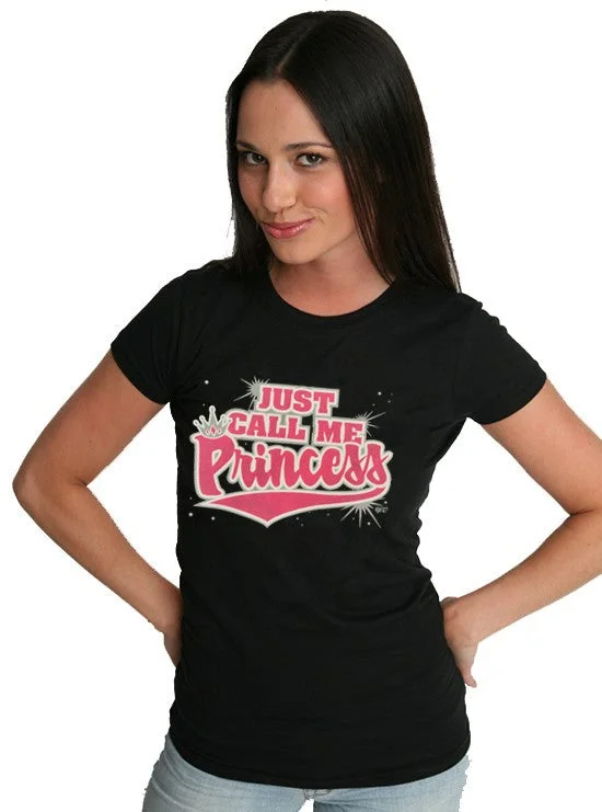 Just Call Me Princess Girls T-Shirt Rayon Fabric Velvet Fabric Corduroy Fabric