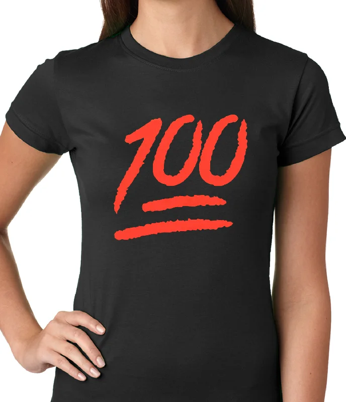 Keep It 100 Ladies T-shirt Cozy Warm Stylish