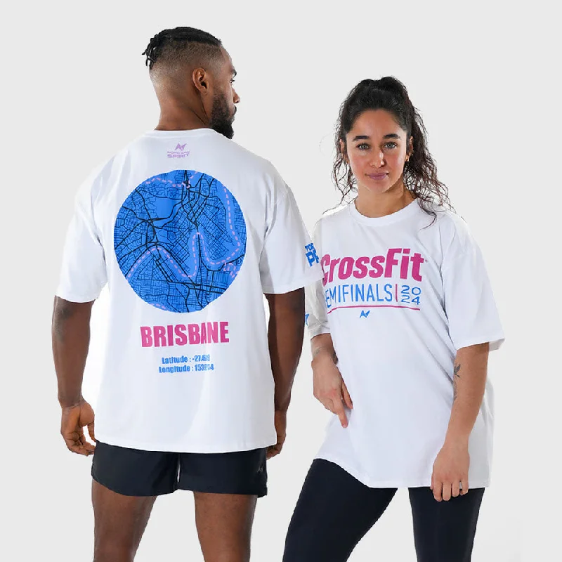 Northern Spirit - CrossFit® Smurf Map Collector T-Shirt - Torian Pro - ALABASTER V-Neck T-Shirt Long Sleeve Cotton Northern Spirit - CrossFit® Smurf Map Collector T-Shirt - Torian Pro - ALABASTER V-Neck T-Shirt Long Sleeve Cotton