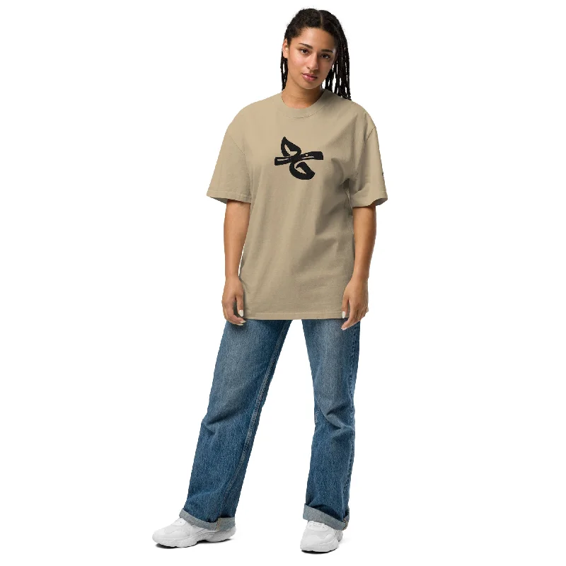 Oversized Faded T-Shirt for Women - SHARP Plaid T-Shirt Polka Dot Checkered
