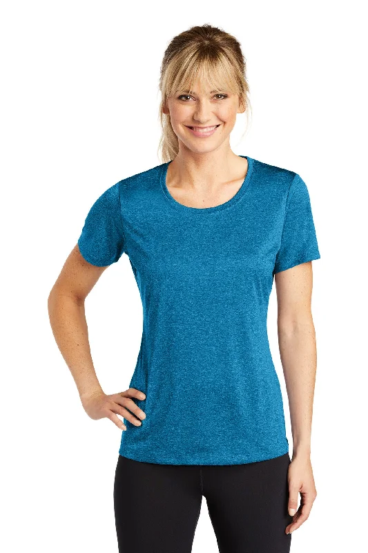 Sport-Tek Ladies Heather Contender™ Scoop Neck Tee. LST360 Cozy Warm Stylish