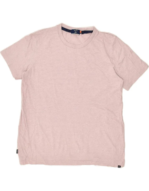 SUPERDRY Womens T-Shirt Top UK 12 Medium Grey Pinstripe Cotton Houndstooth Herringbone Solid SUPERDRY Womens T-Shirt Top UK 12 Medium Grey Pinstripe Cotton Houndstooth Herringbone Solid