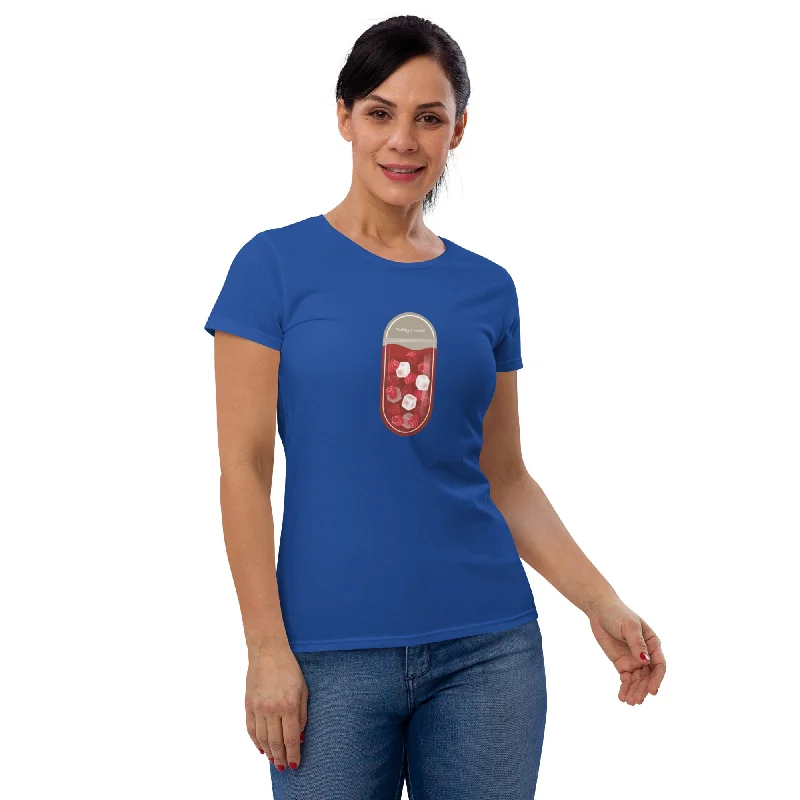 TODAY'S MOOD 9 Women's T-Shirt Graphic Embroidered Appliqued