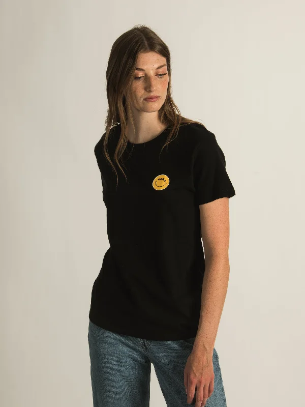 VANS MAR MAR BOYFRIENDF T-SHIRT Welt Pockets Slit Pockets Flap Pockets