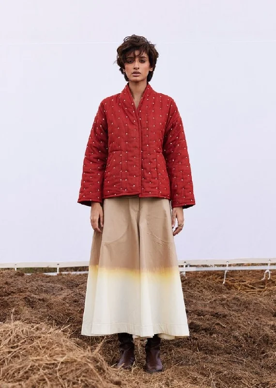 Amber Jacket Red Corduroy Jacket Velvet Jacket Brocade Jacket