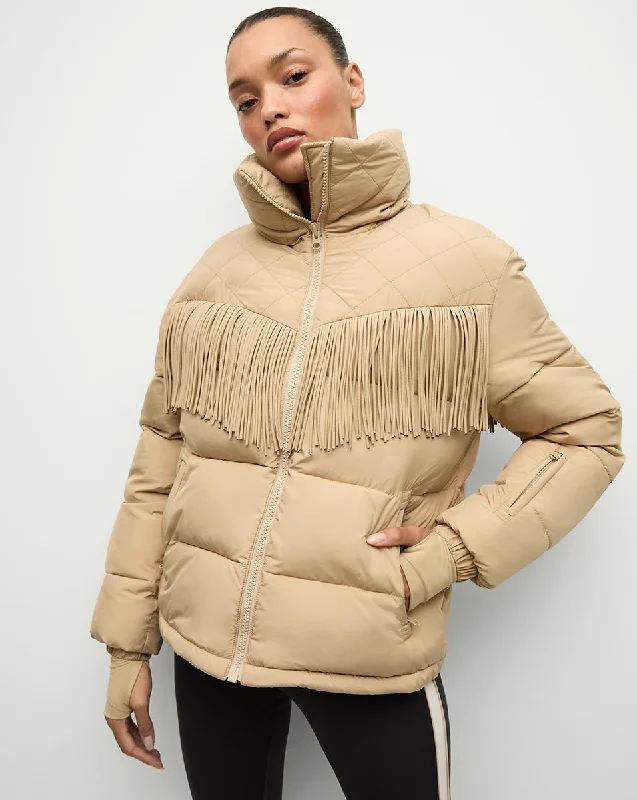 Fairbanks Fox Puffer Jacket Faux Fur Jacket Real Fur Jacket Shearling Jacket