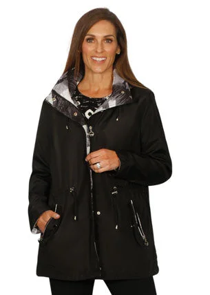 Jillian Inside Print Jacket Faux Fur Jacket Real Fur Jacket Shearling Jacket