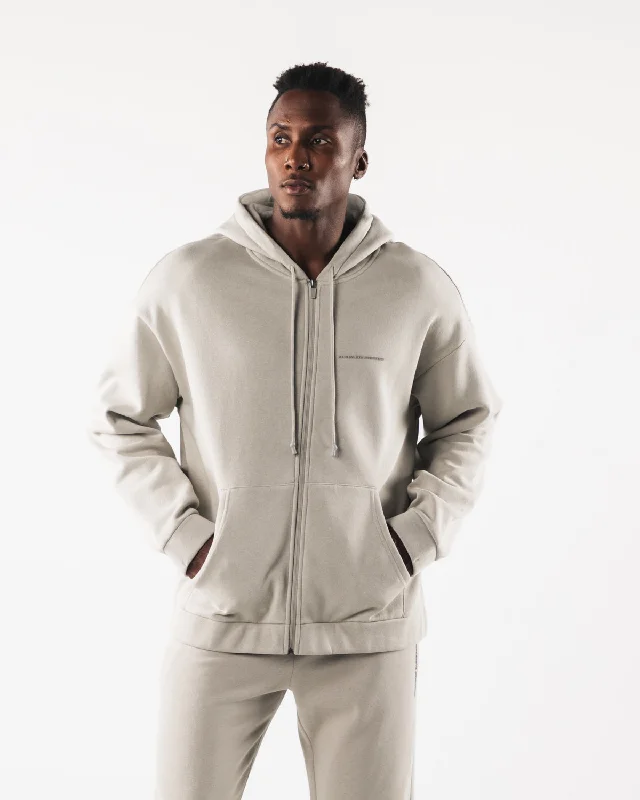Origin Zip Jacket - Overcast Fleece Jacket Down Jacket Parka