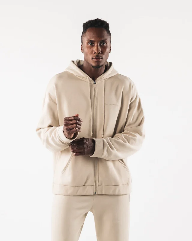Origin Zip Jacket - Sea Salt Jacket Blazer Coat