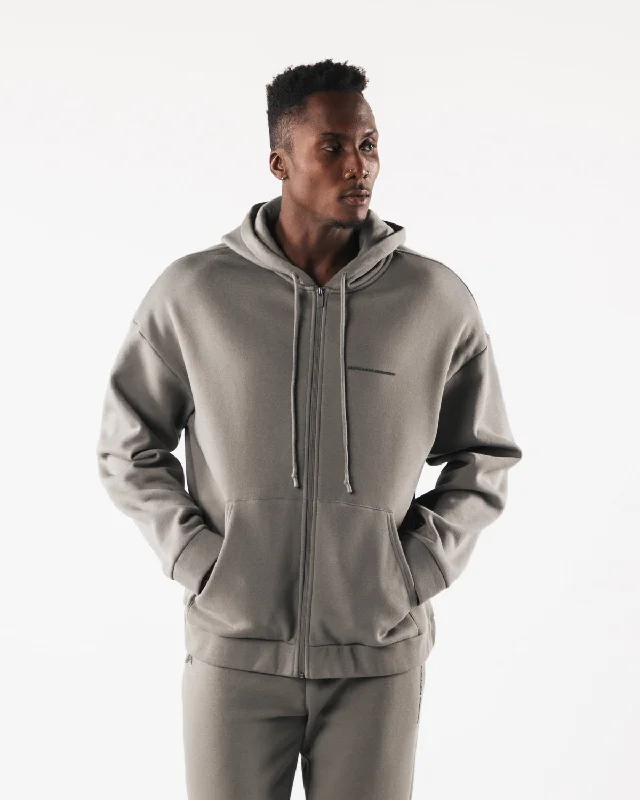 Origin Zip Jacket - Sterling Wool Jacket Cashmere Jacket Tweed Jacket