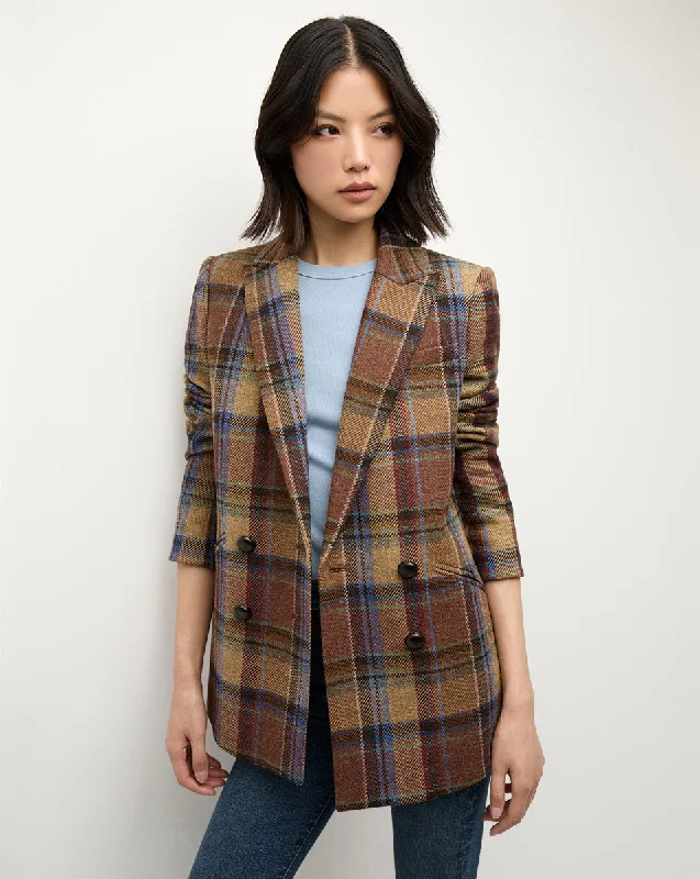 Oria Wool Dickey Jacket Knit Jacket Woven Jacket Fleece Jacket