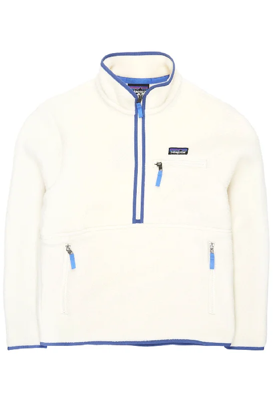 Patagonia Retro Pile Marsupial Women's Fleece Jacket - Natural Front Pockets Side Pockets Patch Pockets Patagonia Retro Pile Marsupial Women's Fleece Jacket - Natural Front Pockets Side Pockets Patch Pockets