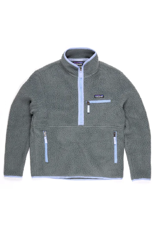 Patagonia Retro Pile Marsupial Women's Fleece Jacket - Nouveau Green Wool Jacket Cashmere Jacket Tweed Jacket Patagonia Retro Pile Marsupial Women's Fleece Jacket - Nouveau Green Wool Jacket Cashmere Jacket Tweed Jacket