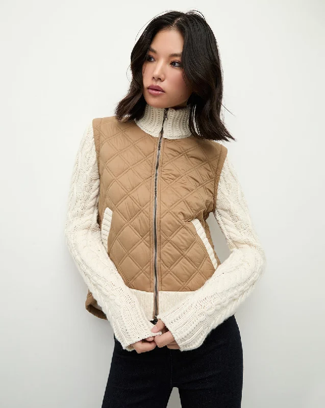 Patra Mixed-Media Jacket Wool Jacket Cashmere Jacket Tweed Jacket