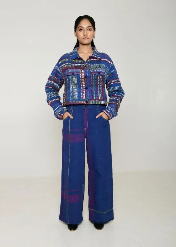 Recycle Hana Jacket Plaid Jacket Tartan Jacket Houndstooth Jacket