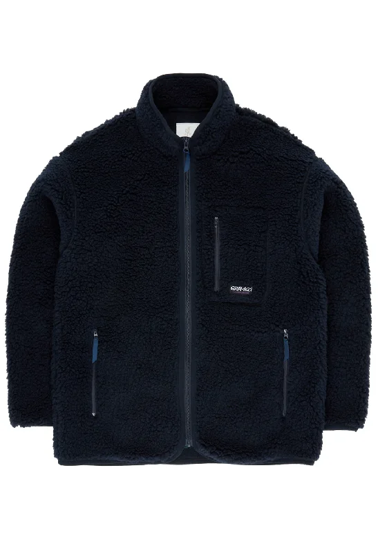 Gramicci Sherpa Jacket - Navy Elasticated Jacket Padded Jacket Insulated Jacket