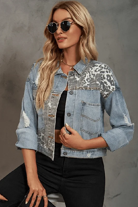 Wild Side Denim Jacket Wool Jacket Cashmere Jacket Tweed Jacket