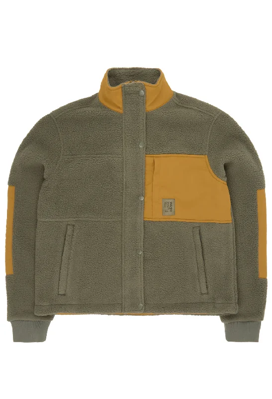 Topo Designs Women's Summit Rise Full Zip Jacket - Beetle / Dark Khaki Notch Collar Jacket Peter Pan Collar Jacket Cowl Neck Jacket Topo Designs Women's Summit Rise Full Zip Jacket - Beetle / Dark Khaki Notch Collar Jacket Peter Pan Collar Jacket Cowl Neck Jacket