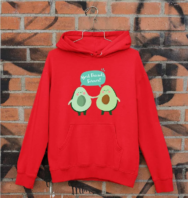 Avocado BFF Unisex Hoodie for Men/Women Hoodie with Slit Hem Functional Movement