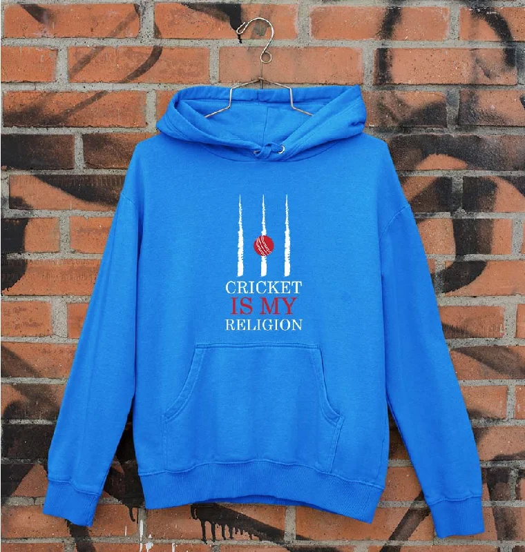 Cricket Is My Religion Unisex Hoodie for Men/Women Hoodie with Print Artistic Unique Cricket Is My Religion Unisex Hoodie for Men/Women Hoodie with Print Artistic Unique