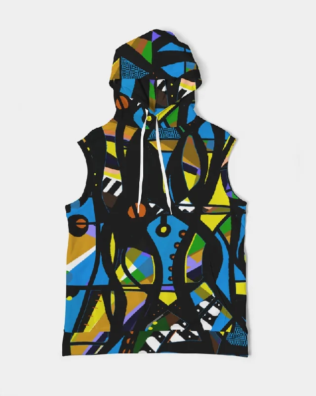 FREE SPIRIT FLEX Men's/Unisex Premium Heavyweight Sleeveless Hoodie Hoodie with Drawcord Adjustable Secure FREE SPIRIT FLEX Men's/Unisex Premium Heavyweight Sleeveless Hoodie Hoodie with Drawcord Adjustable Secure