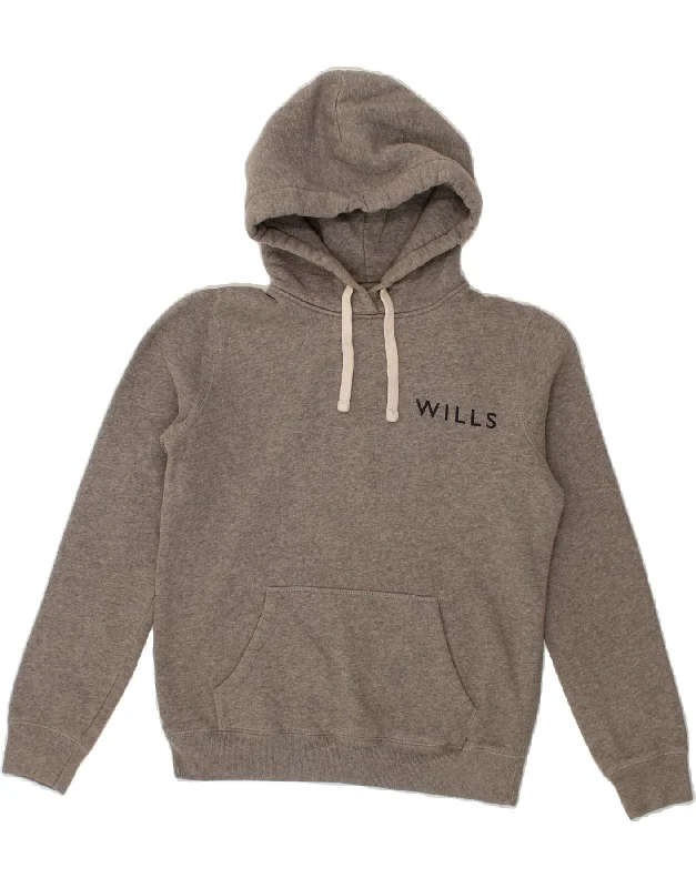 JACK WILLS Womens Graphic Hoodie Jumper UK 8 Small Grey Cotton Hoodie with Reflective Safety Nightwear JACK WILLS Womens Graphic Hoodie Jumper UK 8 Small Grey Cotton Hoodie with Reflective Safety Nightwear