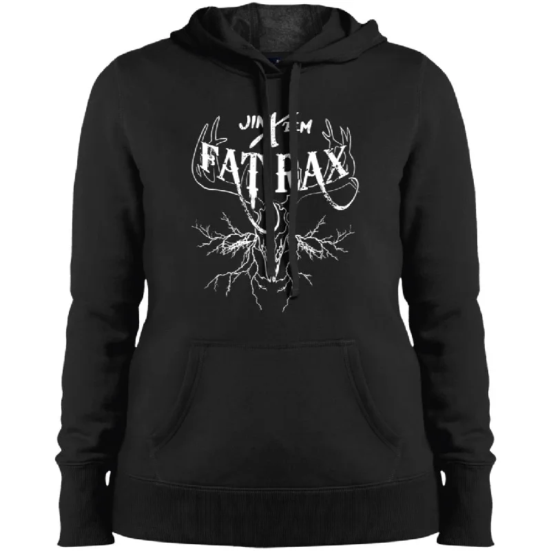 Ladies' Jinx'em Fat Rax Hoodie Hoodie with Turtle Neck Cozy Winter